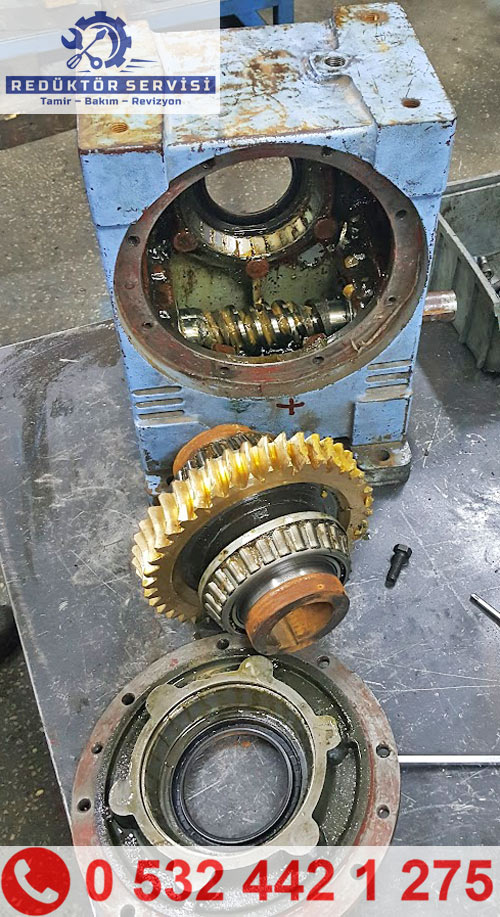 Bronz Dişli Redüktör Tamiri