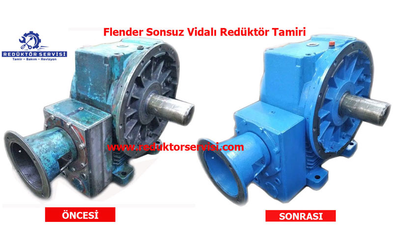 Flender Redüktör Servis Bakım